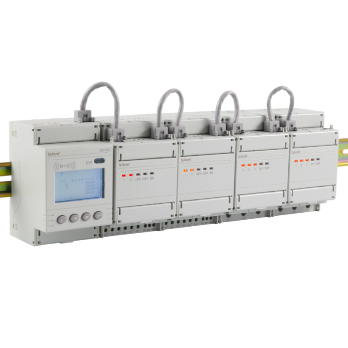 ADF400L Multi-circuit Prepaid Din Rail Energy Meter